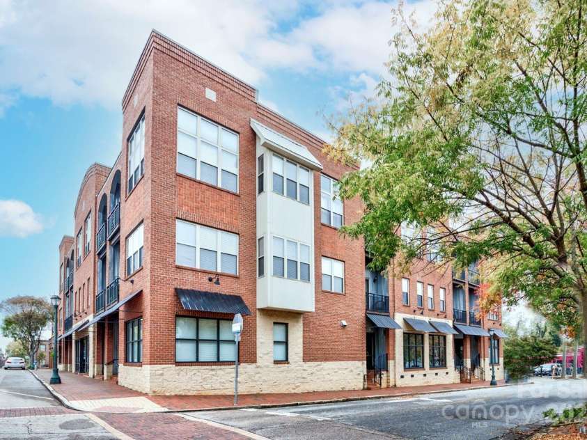119 Lee Street, Salisbury, NC 28144.  MLS# CAR4216965, YatesRealty ID 536. Ground floor unit at corner of Lee & Fisher Streets