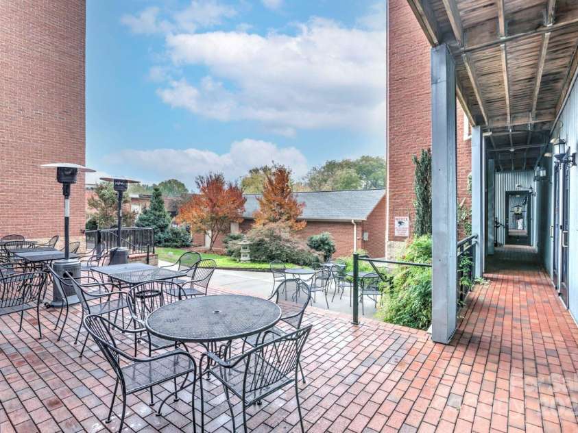 119 Lee Street, Salisbury, NC 28144.  MLS# CAR4216965, YatesRealty ID 536. Patio viewed from back door