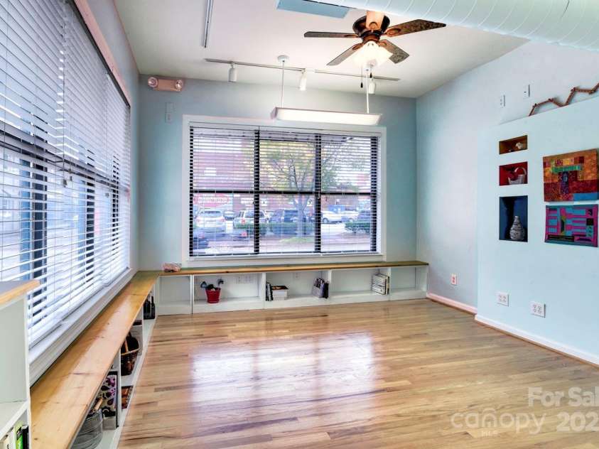 119 Lee Street, Salisbury, NC 28144.  MLS# CAR4216965, YatesRealty ID 536. Same LR; Great light, plus decorator niches