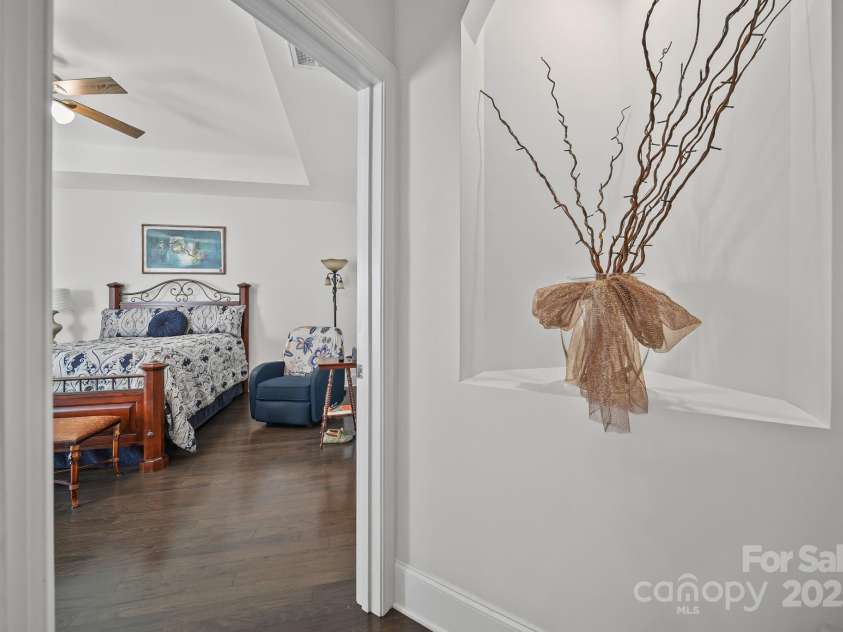 4516 Ideal Way, Harrisburg, NC 28075.  MLS# CAR4325804, YatesRealty ID 536. The Entry to The Owners Suite Features a Designed Niche.
