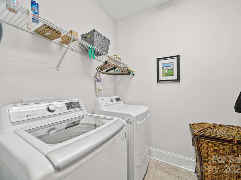 4516 Ideal Way, Harrisburg, NC 28075.  MLS# CAR4325804, YatesRealty ID 536. The Laundry Room is Located next to the Large Pantry