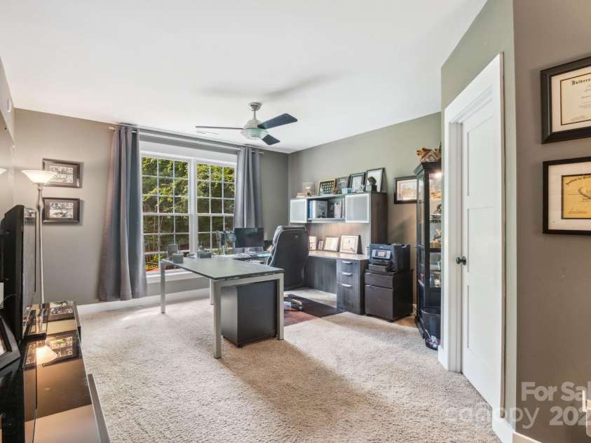 2012 Tomshire Drive, Gastonia, NC 28056.  MLS# CAR4131754, YatesRealty ID 5362. Basement office