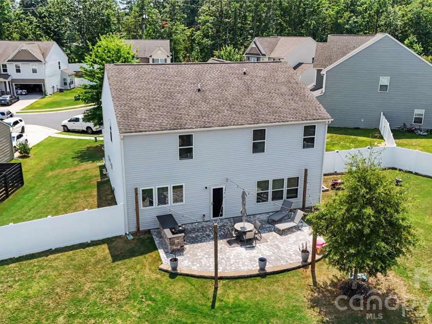 2834 Kinloch Court, Clover, SC 29710.  MLS# CAR4410504, YatesRealty ID 53625. Done 7 - Rear Patio