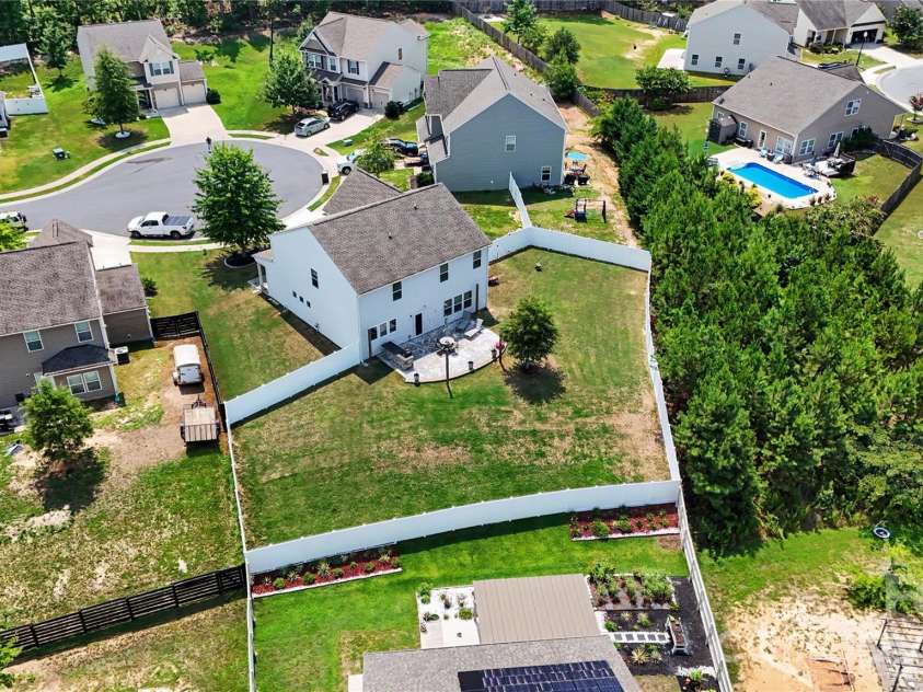 2834 Kinloch Court, Clover, SC 29710.  MLS# CAR4410504, YatesRealty ID 53625. Drone 6 - Birds Eye