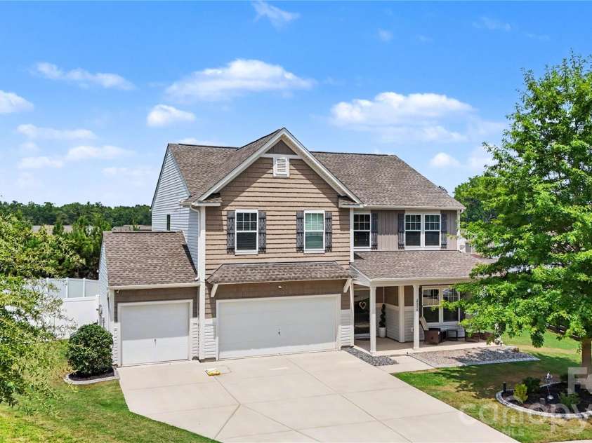 2834 Kinloch Court, Clover, SC 29710.  MLS# CAR4410504, YatesRealty ID 53625. Front of Home