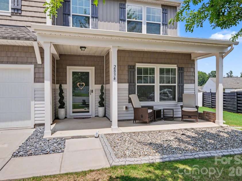 2834 Kinloch Court, Clover, SC 29710.  MLS# CAR4410504, YatesRealty ID 53625. Front Porch 1