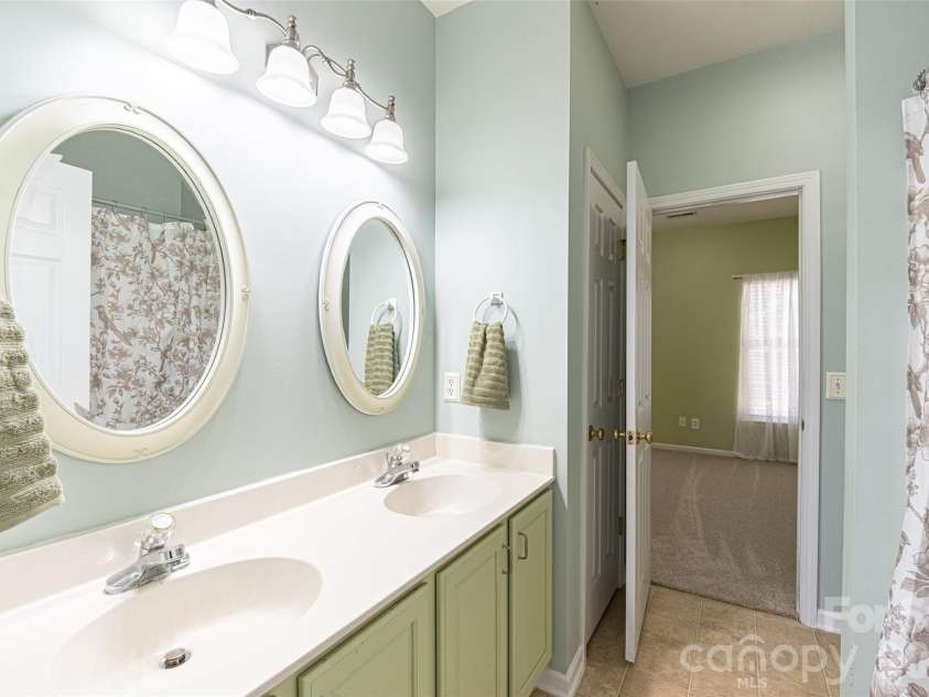 3109 Yates Mill Drive, Concord, NC 28027.  MLS# CAR4425009, YatesRealty ID 53626. Downstairs bathroom