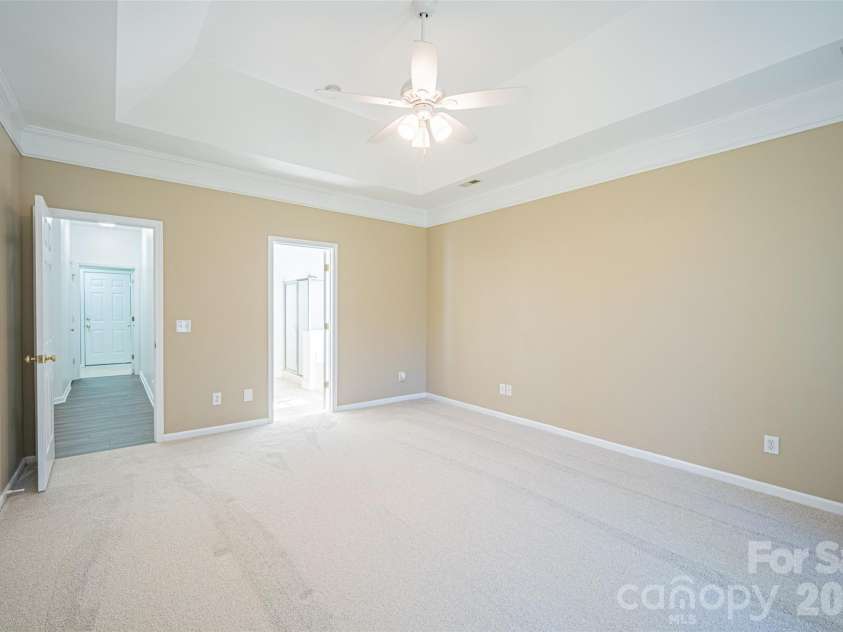 3109 Yates Mill Drive, Concord, NC 28027.  MLS# CAR4425009, YatesRealty ID 53626. Primary bedroom