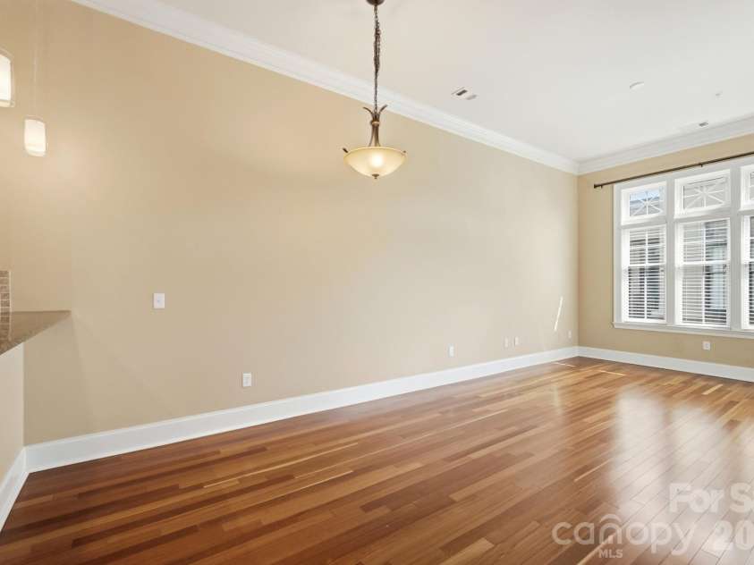 2810 Selwyn Avenue, Charlotte, NC 28209.  MLS# CAR4429543, YatesRealty ID 53652. Dining and Living Room