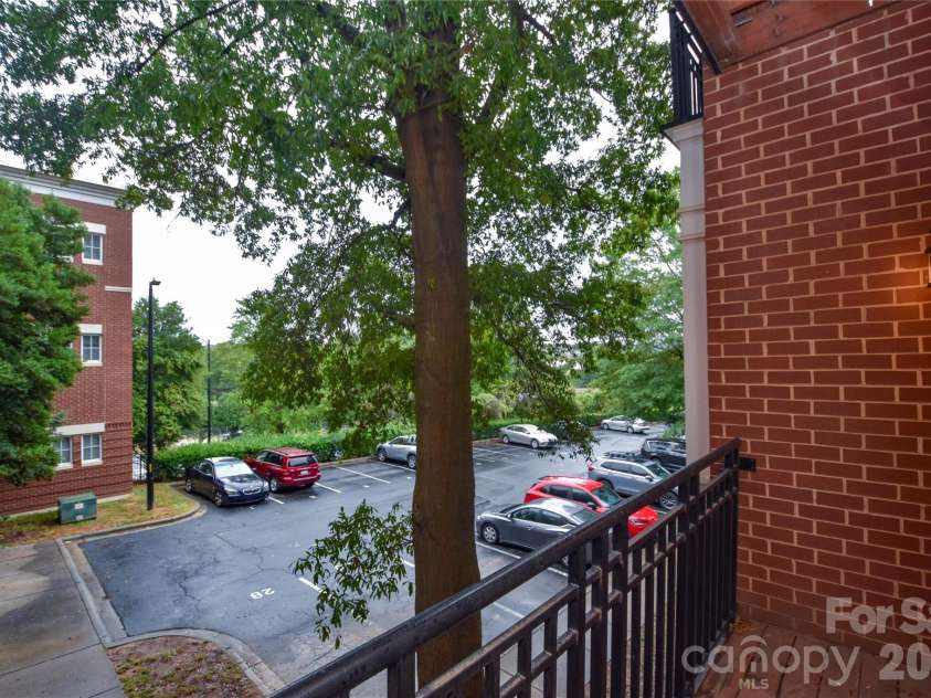 727 Garden District Drive, Charlotte, NC 28202.  MLS# CAR4428737, YatesRealty ID 53665. View from Balcony