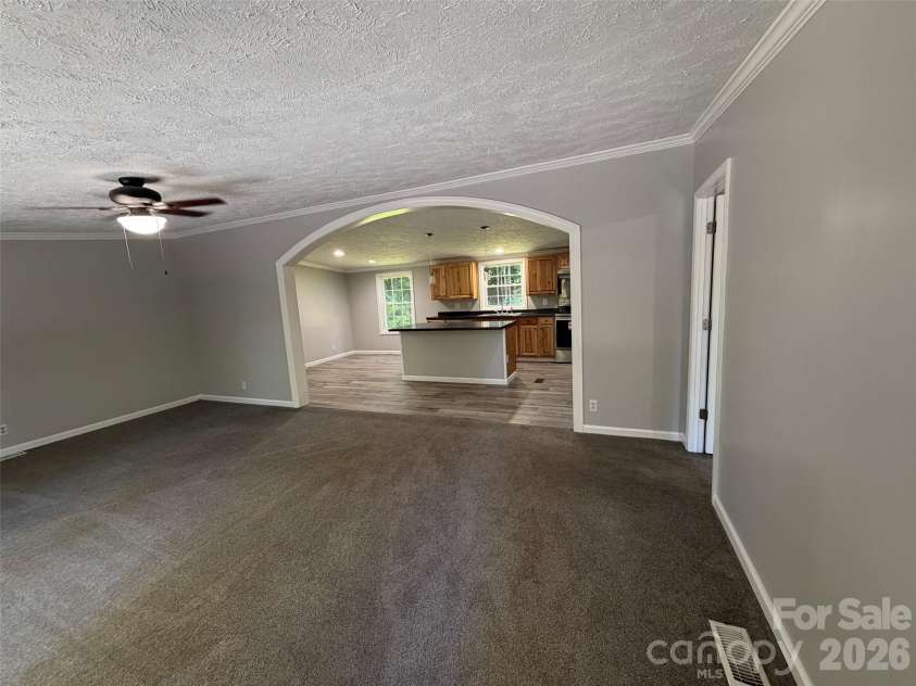 1034 Hidden View Loop, Marion, NC 28752.  MLS# CAR4429503, YatesRealty ID 53677. Living Room