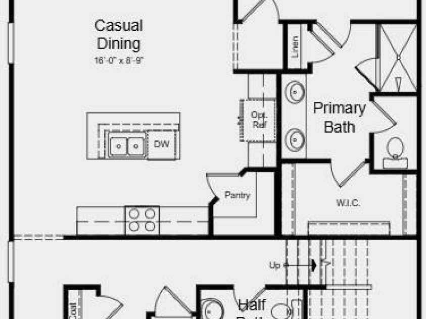 18211 Torchbearer Lane, Charlotte, NC 28278.  MLS# CAR4429836, YatesRealty ID 53717. Proposed Floor 1