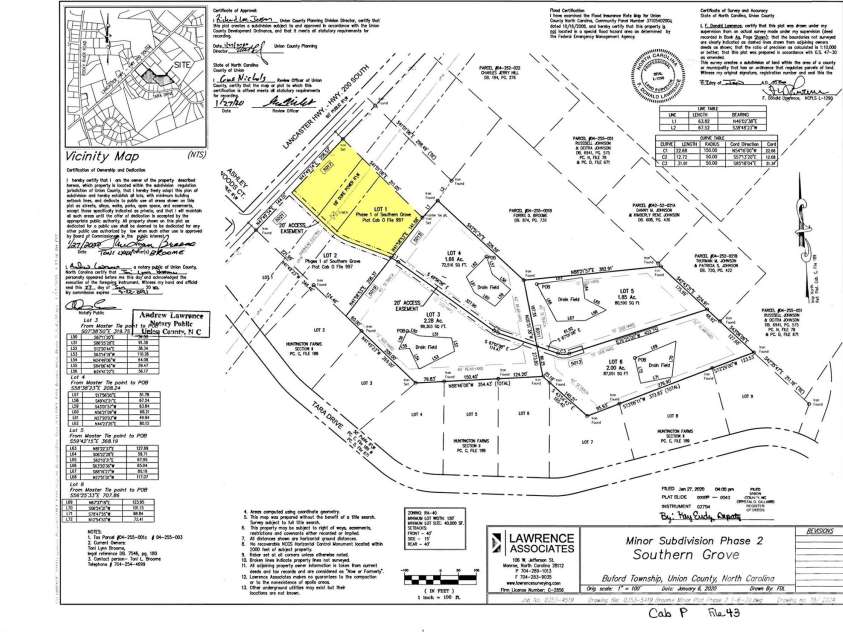 5017 Lancaster Highway, Monroe, NC 28112.  MLS# CAR4429531, YatesRealty ID 53721. 