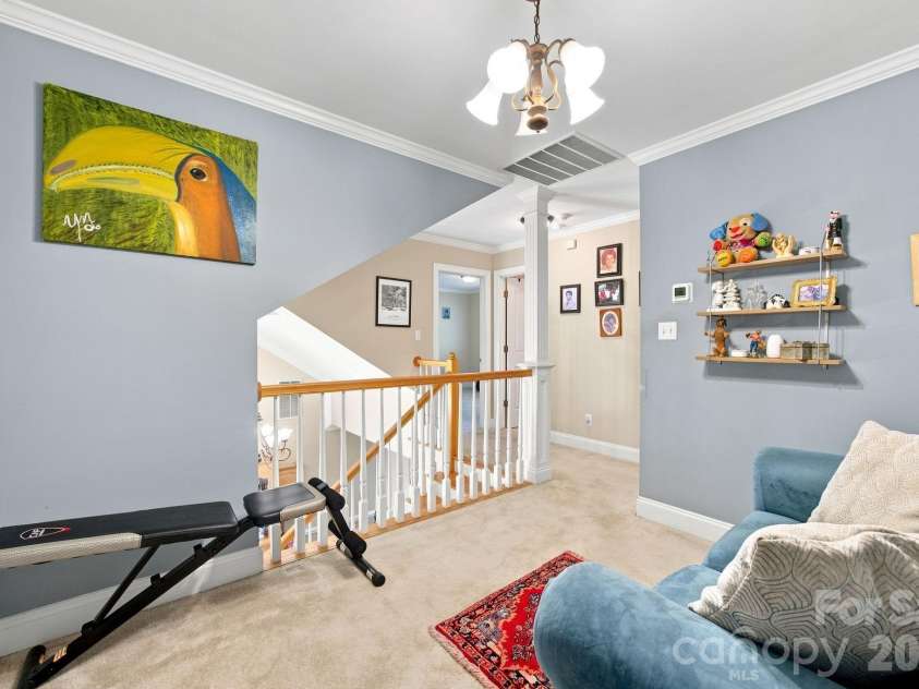 1511 Elkhart Circle, Gastonia, NC 28054.  MLS# CAR4413408, YatesRealty ID 53724. Loft area upper level