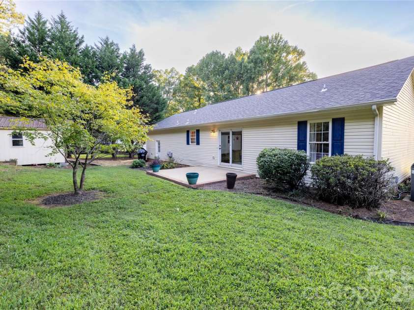 32802 Austin Road, New London, NC 28127.  MLS# CAR4428929, YatesRealty ID 53742. Backyard