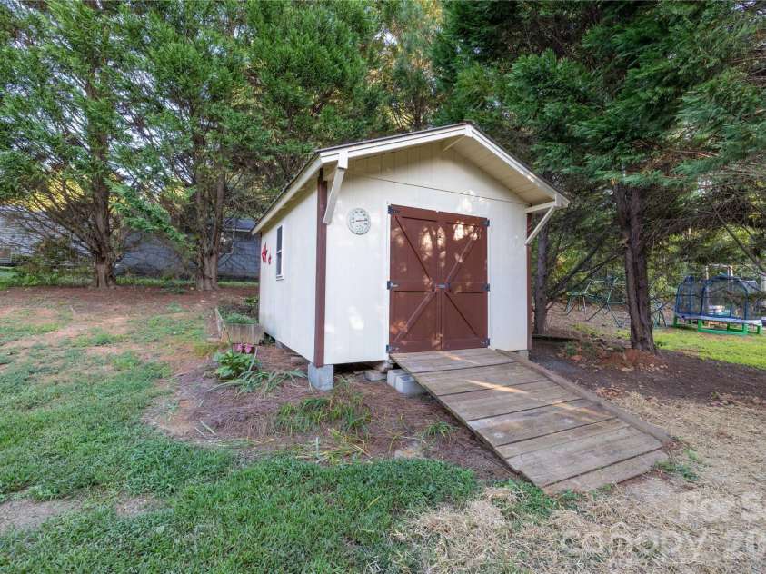 32802 Austin Road, New London, NC 28127.  MLS# CAR4428929, YatesRealty ID 53742. Shed