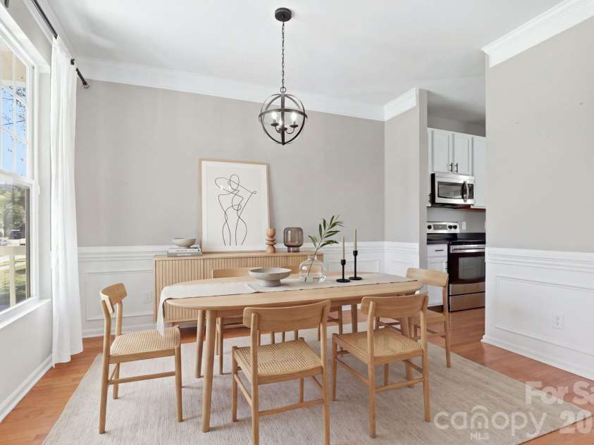1020 Traditions Park Drive, Pineville, NC 28134.  MLS# CAR4428978, YatesRealty ID 53750. This room has been virtually staged.