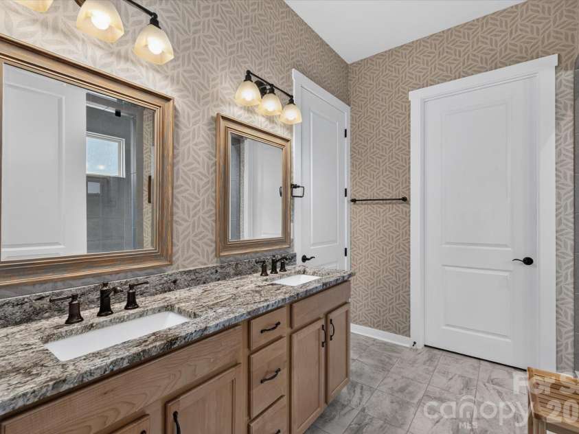 215 Pintail Drive, Monroe, NC 28110.  MLS# CAR4429429, YatesRealty ID 53759. Primary Bathroom with large walk in close