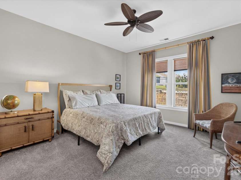 215 Pintail Drive, Monroe, NC 28110.  MLS# CAR4429429, YatesRealty ID 53759. Primary Bedroom
