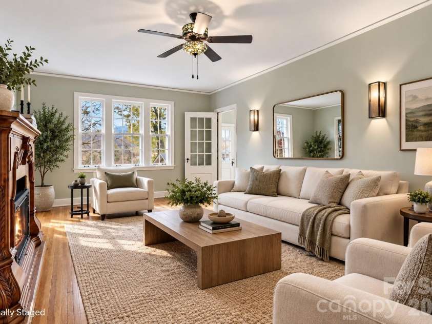 141 Madison Street, Marion, NC 28752.  MLS# CAR4398809, YatesRealty ID 5376. Virtually staged