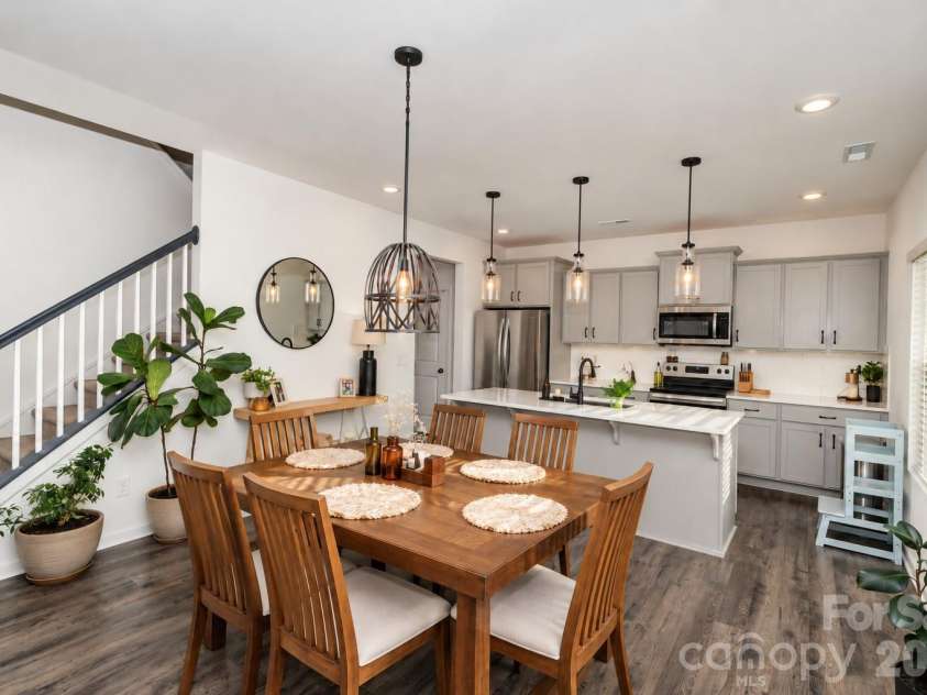 106 Stonewater Drive, Stanfield, NC 28163.  MLS# CAR4422919, YatesRealty ID 53764. Beautiful Open concept kitchen, dining area, great room