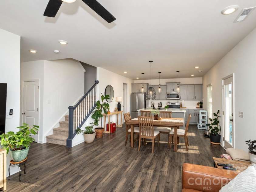 106 Stonewater Drive, Stanfield, NC 28163.  MLS# CAR4422919, YatesRealty ID 53764. Beautiful Open concept kitchen, dining area, great room