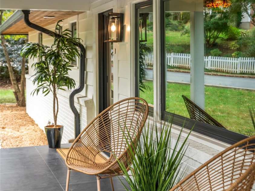 3 Maplewood Parkway, Asheville, NC 28804.  MLS# CAR4425655, YatesRealty ID 53767. Front porch