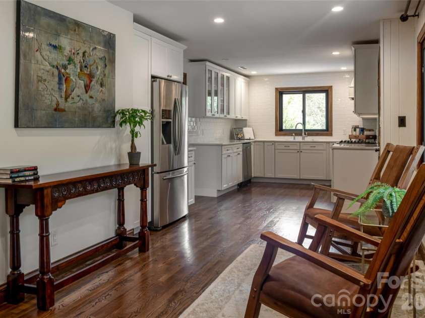 3 Maplewood Parkway, Asheville, NC 28804.  MLS# CAR4425655, YatesRealty ID 53767. Keeping room off kitchen and main entry