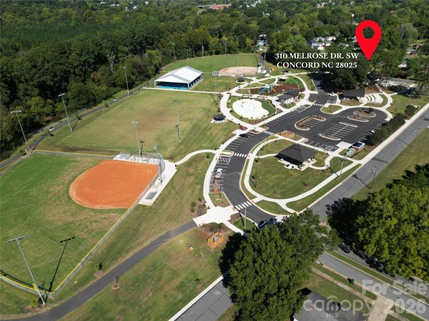 310 Melrose Drive, Concord, NC 28025.  MLS# CAR4428809, YatesRealty ID 53772. 