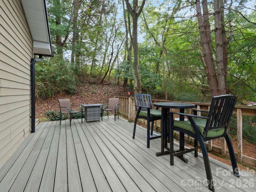 305 Youngs Cove Road, Candler, NC 28715.  MLS# CAR4427109, YatesRealty ID 53775. Deck Space