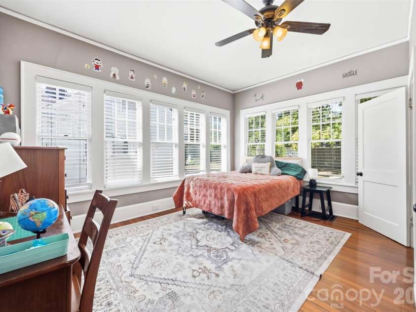 407 South Street, Gastonia, NC 28052.  MLS# CAR4429534, YatesRealty ID 53777. 2nd Bedroom downstairs