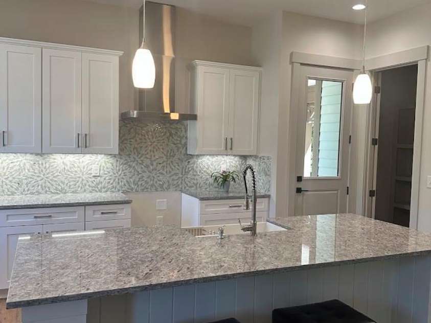 113 Todd Drive, Concord, NC 28025.  MLS# CAR4423232, YatesRealty ID 53783. Kitchen island with farm sink