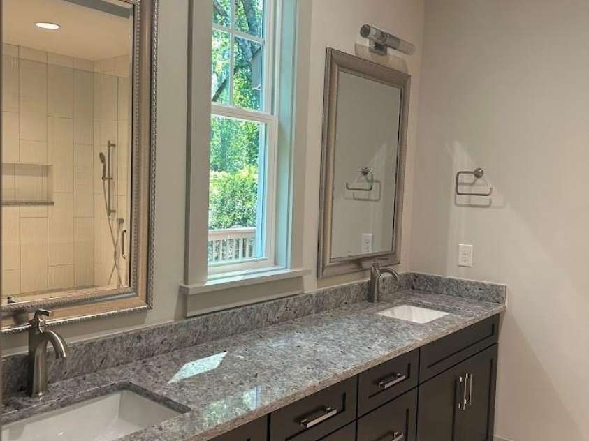 113 Todd Drive, Concord, NC 28025.  MLS# CAR4423232, YatesRealty ID 53783. Master bathroom - double vanity