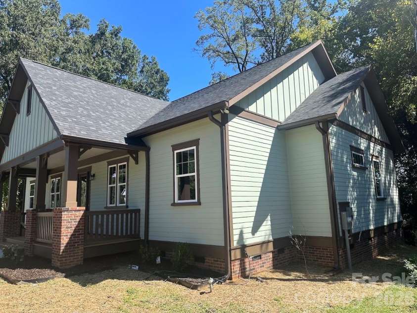 113 Todd Drive, Concord, NC 28025.  MLS# CAR4423232, YatesRealty ID 53783. Right Side Exterior