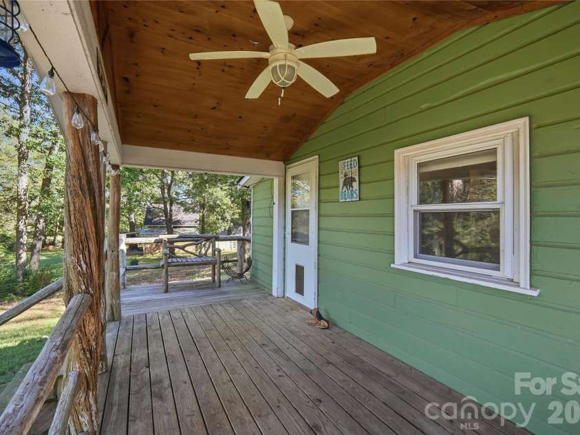 807 218 Highway, Monroe, NC 28110.  MLS# CAR4428091, YatesRealty ID 53786. Covered back porch