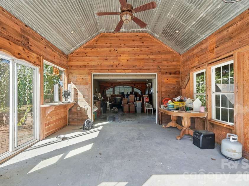 807 218 Highway, Monroe, NC 28110.  MLS# CAR4428091, YatesRealty ID 53786. Finished inside of detached garage