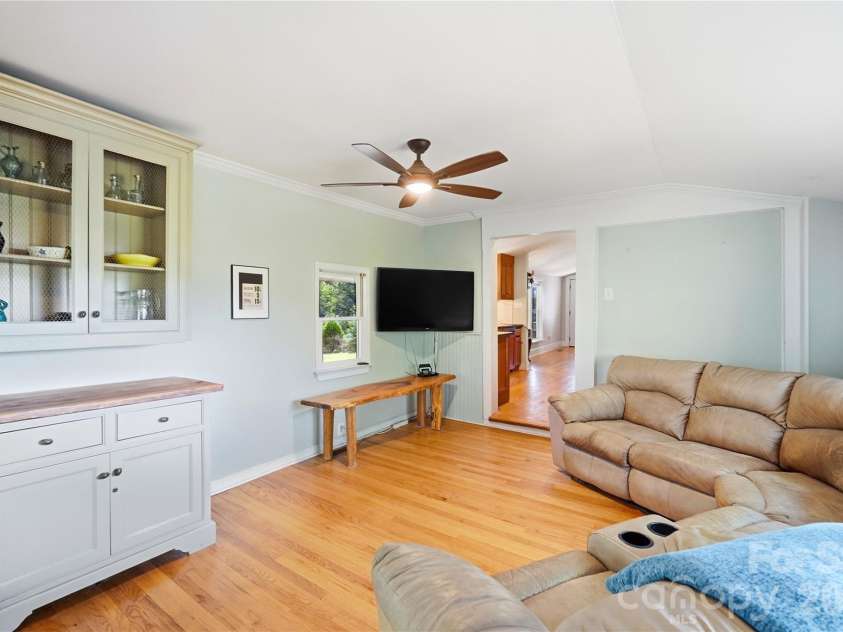 807 218 Highway, Monroe, NC 28110.  MLS# CAR4428091, YatesRealty ID 53786. Living room / den