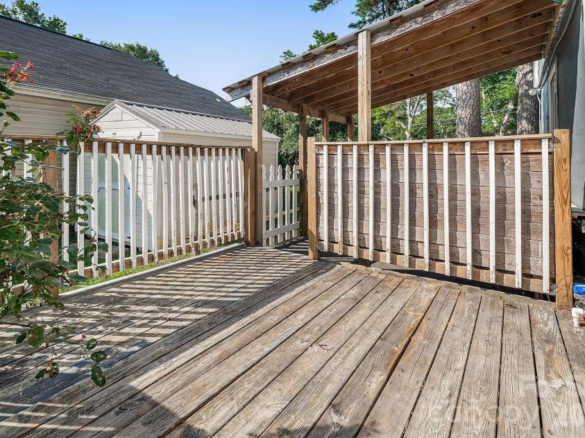 109 Julia Avenue, Belmont, NC 28012.  MLS# CAR4429794, YatesRealty ID 53789. Old decking