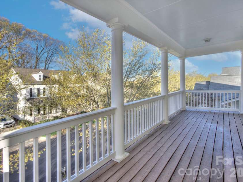 15324 Barnsbury Drive, Huntersville, NC 28078.  MLS# CAR4358717, YatesRealty ID 5379. Top porch 