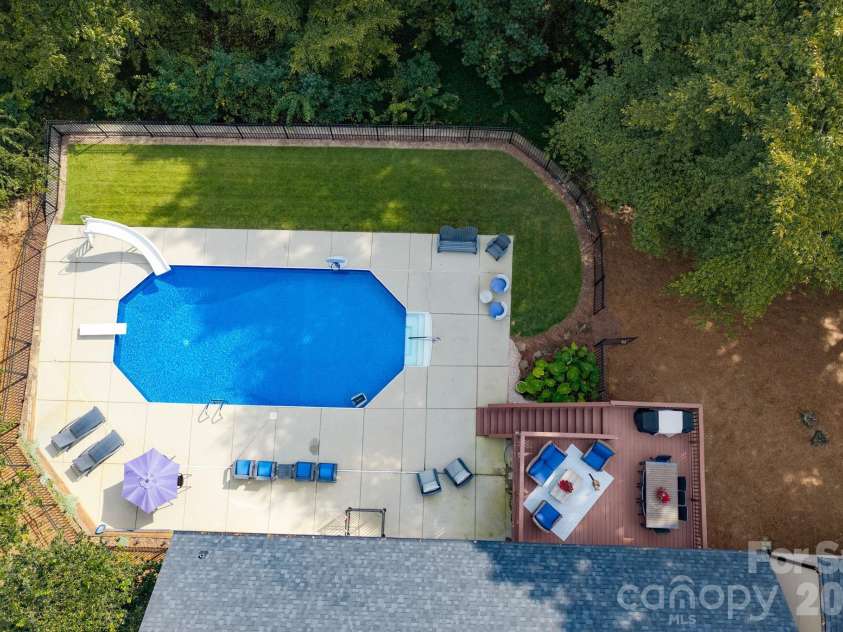 1125 Ballpark Drive, Mooresville, NC 28115.  MLS# CAR4426293, YatesRealty ID 53791. Pool