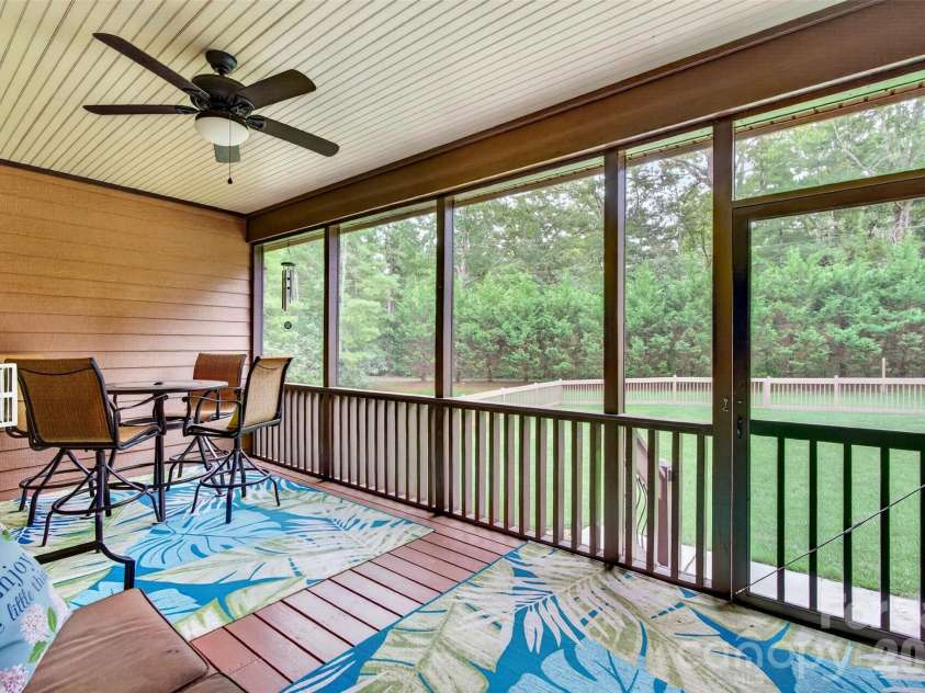70 King Heights Drive, Fletcher, NC 28732.  MLS# CAR4427173, YatesRealty ID 53796. Screened In Back Porch