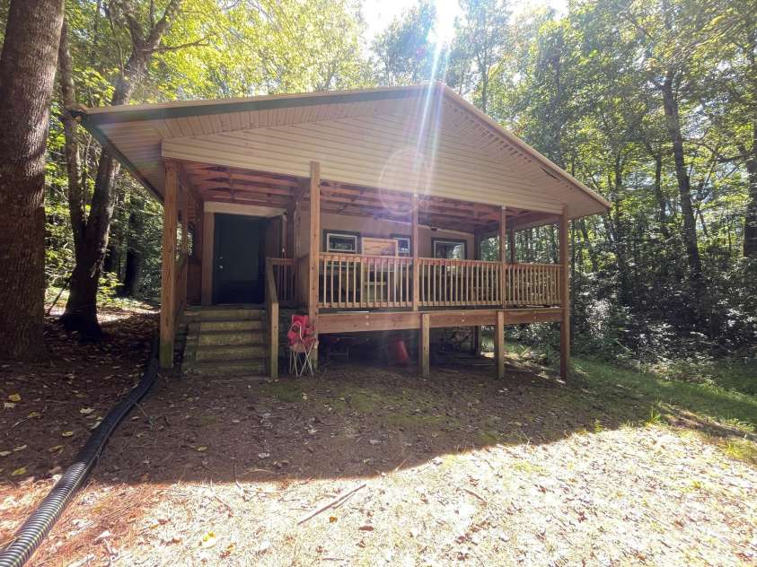 142 Whitewater Road, Sapphire, NC 28774.  MLS# CAR4229231, YatesRealty ID 538. This is the front of the second home 