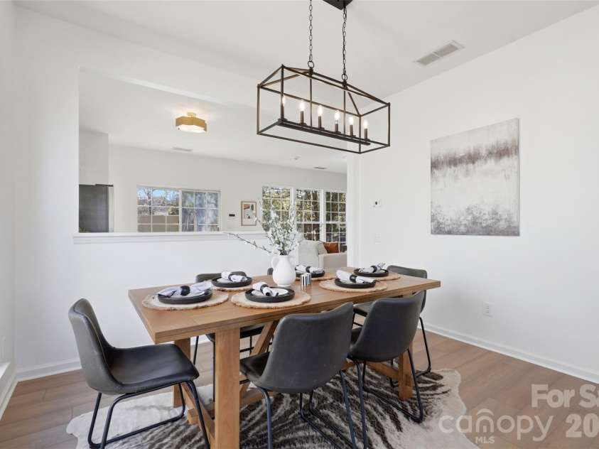2443 Normancrest Court, Charlotte, NC 28270.  MLS# CAR4353845, YatesRealty ID 5381. Formal enough for the holidays. Relaxed enough for a Tuesday.