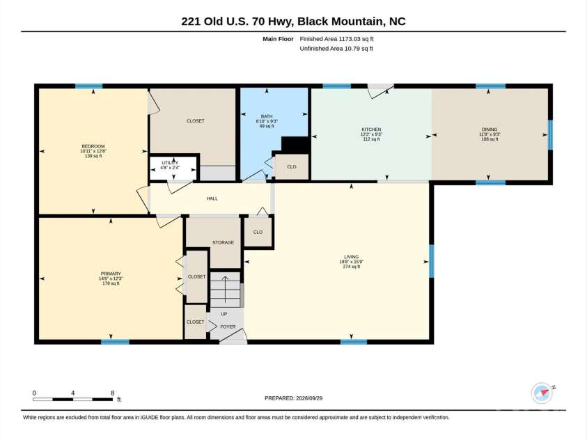 221 Old US 70 Highway, Black Mountain, NC 28711.  MLS# CAR4428079, YatesRealty ID 53812. 