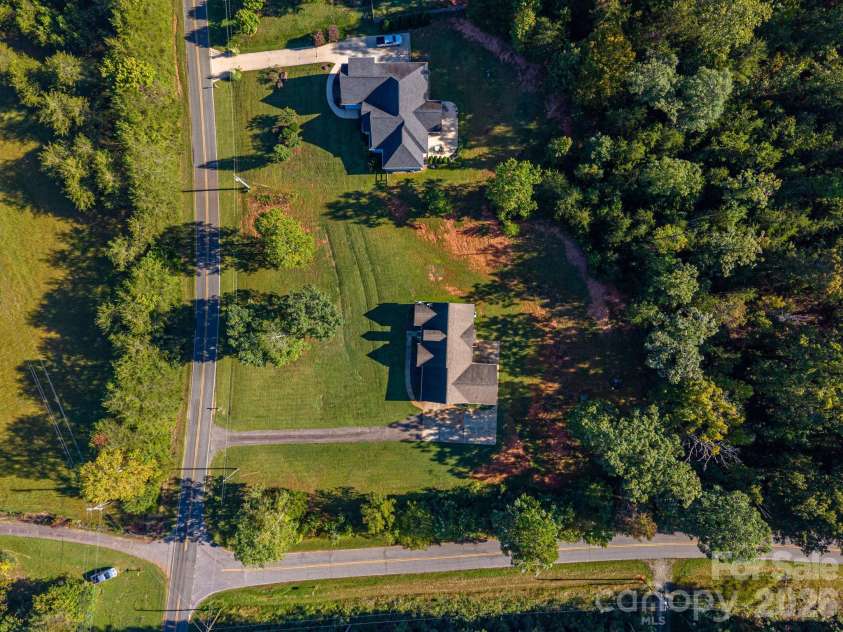 4252 Goodson Road, Maiden, NC 28650.  MLS# CAR4429073, YatesRealty ID 53815. Aerial View Overhead