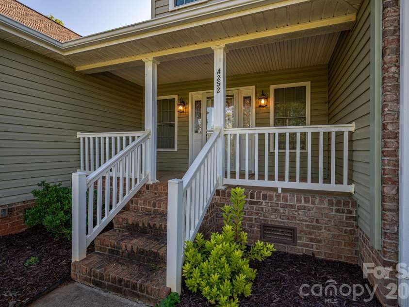 4252 Goodson Road, Maiden, NC 28650.  MLS# CAR4429073, YatesRealty ID 53815. Front Porch