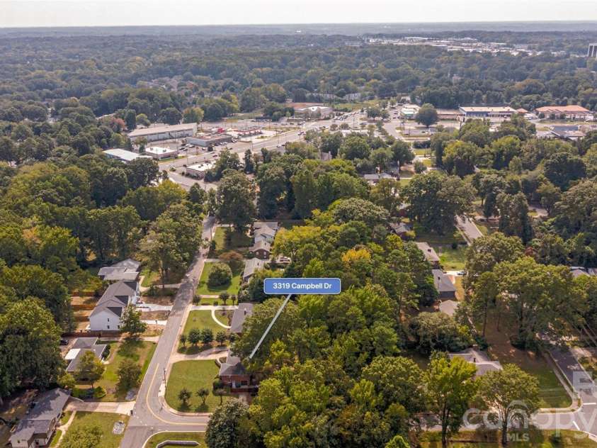 3319 Campbell Drive, Charlotte, NC 28205.  MLS# CAR4424330, YatesRealty ID 53818. 