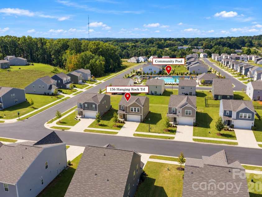 156 Hanging Rock Trail, Statesville, NC 28625.  MLS# CAR4427449, YatesRealty ID 53838. 