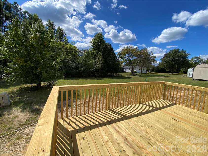 5726 Landon Place, Heath Springs, SC 29058.  MLS# CAR4429473, YatesRealty ID 53855. Rear yard