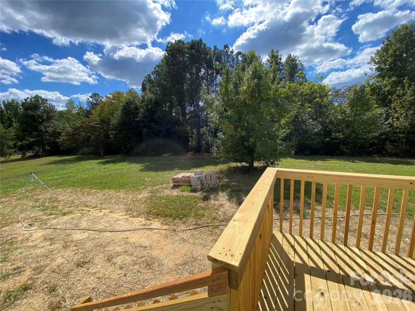 5726 Landon Place, Heath Springs, SC 29058.  MLS# CAR4429473, YatesRealty ID 53855. Rear yard